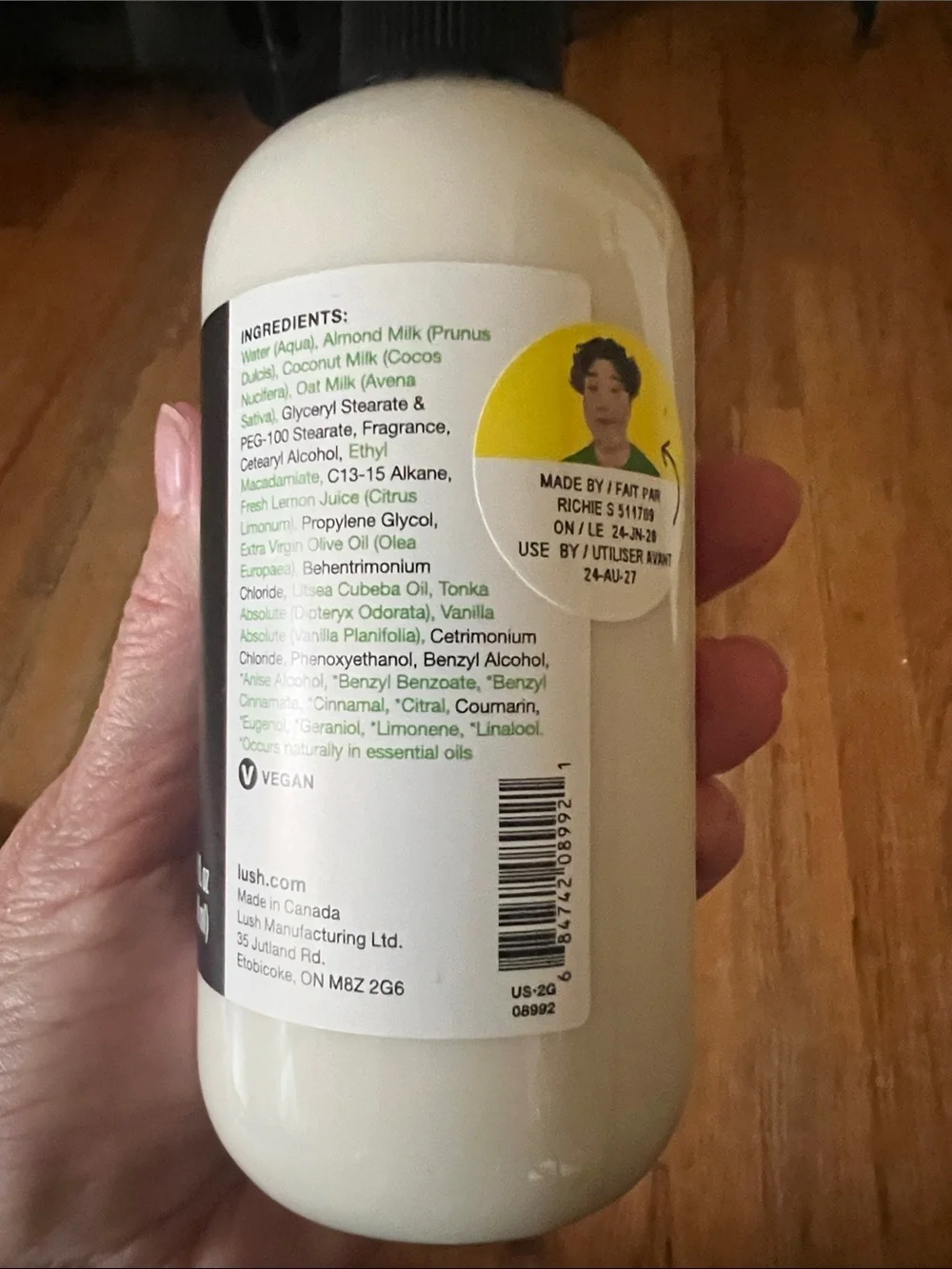 LUSH SUPER MILK CONDITIONING HAIR PRIMER BRAND NEW 8.4 oz